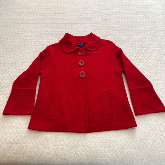 Splend’or Boiled Wool Jacket Bell Sleeves Size Medium - Picture 7 of 16